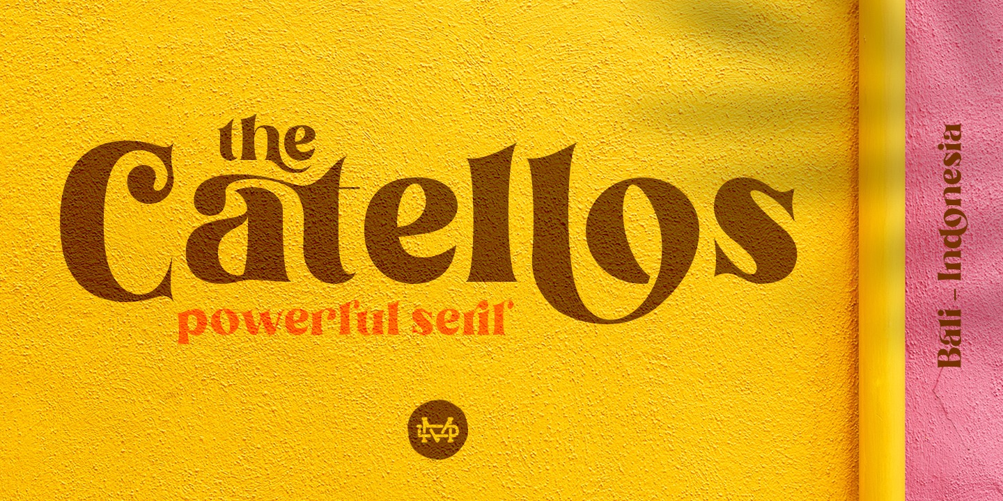 Catellos Medium Font preview